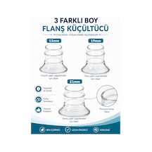 Babyhope Göğüs Pompası Kalkanı Silikon Flanş Küçültücü 15-19-21 Mm 3'lü Set