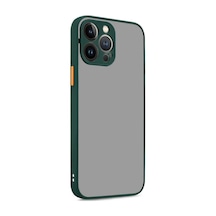 Zore İphone 13 Pro Uyumlu Nvth Hux Kılıf-koyu Yeşil