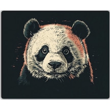 Panda Baskılı Mouse Pad 22x18 Cm