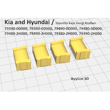 Ayyüce 3d, Hyundai Kia Uyumlu Kapı Gergisi Tamir Kiti 4 Adet