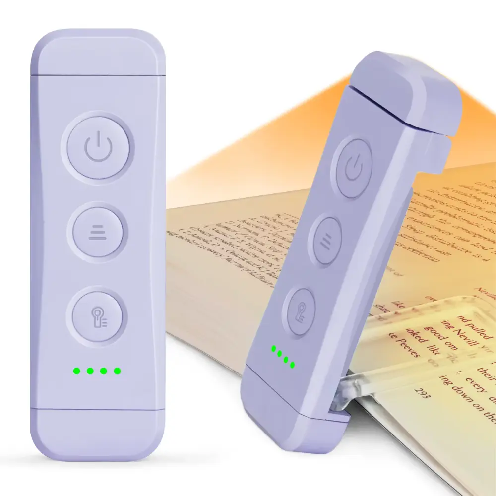 Glocusent Ayraç Tarzı Okuma Işığı Usb Şarj Edilebilir