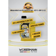 Wöbermann Motorsiklet Ve Atv Antifrizi Sarı Organik G13 1 Lt.