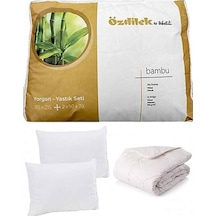 Özdilek Bambu Yorgan+Yastık(2adet) Seti Çift Kişilik