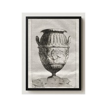 Anonim Saly Vazolar Serisi Çerçevesiz Poster 21x30 Cm A4 Geometrik Desen Etnik Duvar Dekoru