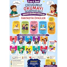 4.sınıflar İçin En Çok Okutan Tam 10'lu Hikaye Seti