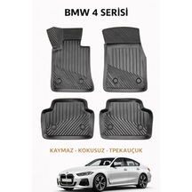 Bmw 4 Serisi F33 Cabrio İle Uyumlu 3d Oto Paspas Premium