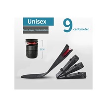 Hightower 3,54 İnç Ayarlanabilir Yükseklik Görünmez Topuk Yükseltici - Hava Yastıklı