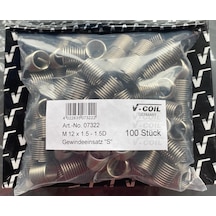 M12X1.5-1.5D Helicoıl Yay V-Coıl Germany 100Adet