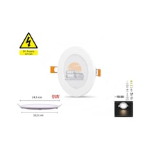 12 Volt 9 W Led Spot Lamba