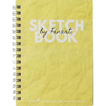 Fanart Academy Sketch Book 120 Gr Spiralli 50 Yp A6 Sarı 8674