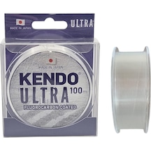 Kendo Ultra Fc Coated 100mt 0.40mm Fluorocarbon Kaplama White Misina