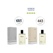 685 + 443 Erkek/kadın Parfüm Edp 50 Ml Fresh/floral - Mnms685443 Baharat