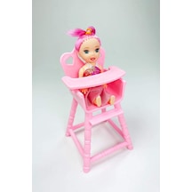 Mama Sandalyeli Parmak Bebek 16 CM