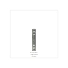 Düz Gönye, Sac Gönye, 15 X 90 Mm 10 Adet Metalik