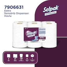 Selpak Professional Extra Sensörlü Havlu, 21 Cm, 135 Metre