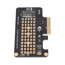 Tenfowee Nvme M.2'den Pcı-e3.0'a X4 Donüştürücü Kartı - 32gbps Hız, 2280/2260/2242/2230 Ssd Desteği, Windows/mac/linux Uyumlu, Yarı Yüksek Panelli Genişletme Kartı