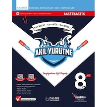 Palme Yayınevi 8. Sınıf Akıl Yürütme Matematik Video Çözümlü