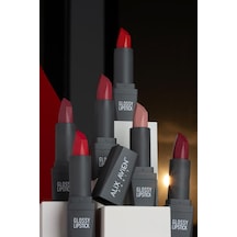 Yoğun Renk Veren Uzun Süre Kalıcı Nemlendirici Kadifemsi Mat Ruj - Matte Lipstick 419 Berry Basket Çok Renkli