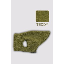 Köpek Kıyafeti - Fermuarlı Teddy Köpek Ceketi