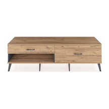 Hyperion Tv Ünitesi 2 Çekmeceli 176x44x51 Antrasit-çam/çam Atlas Çam/atlas Çam