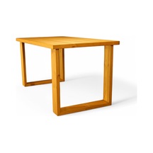 Neiwel Garden Avex Doğal Ahşap Bahçe Yemek Masası-100-320 Açık Ceviz