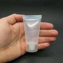 Boş Şeffaf Krem Tüpü 30ml , Vidalı Kapaklı Merhem Tüpü , Şeffaf Lipgloss Tüp 30 Ml X 3 Adet