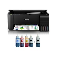 Epson Teşhir Ürünü Epson Ecotank L3250 Wi-fi Bitmeyen Kartuş Sistemli Tanklı Yazıcı Yazıcı + Tarayıcı + Fotokopi 1 Adet Siyah Mürekkep Hediyeli