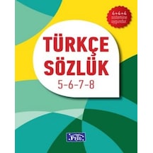 Türkçe Sözlük 5-6-7-8. Sınıf- Parıltı Yayınları