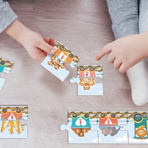 Arnas Toys 5234 Learning Numbers Tren Puzzle 10 Parça Sayılar Kar