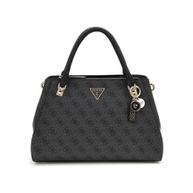 Anadela 3 Comp Satch Noelle Iı Luxury Satchel Coal Logo