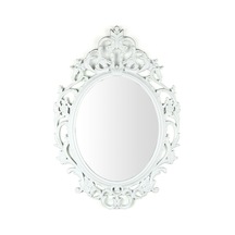 Küçük Dekoratif Ayna Beyaz