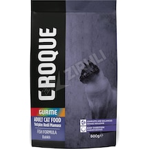 Croque Gurme Balıklı Yetişkin Kedi Maması 600 Gr