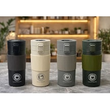 Magicool 500 Ml Paslanmaz Çelik Termos Dereceli Mug - Sızdırmaz Kapaklı Çift Katmanlı Dereceli Termos Çok Renkli