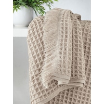 Gofre Havlu Karna 50x90 Somon