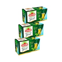 Herdem Yeşil Çay Süzen Poşet Naneli 1,6gr 25 Adet Üçlü Paket