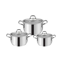 Evimsaray Asude Güveç Mini Tencere Seti Gri