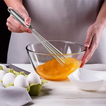 Çırpıcı Dayanıklı Ve Pratik Mutfak Çırpma Teli, Yumurta, Süt, Krema, Sos, Hamur Karıştırıcı Çelik Diğer