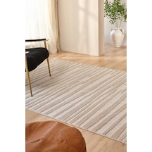Kaşmir Halı Iskandinav Frode Beige 200X290 CM Salon Mutfak Halısı Yolluk Salon Mutfak Halısı Yolluk Kilim