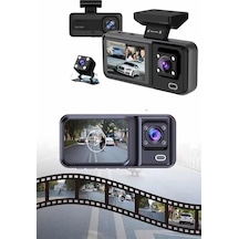 Ön Ve Arka Kameralı 2 İnç 1080p Full Hd Dvr Araç İçi Ekran - Lisinya