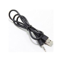 İntercom Şarz Kablosu Usb To 2.5mm Aux Kablo 2.5 Mm Stereo Usb Kablo Kask İntercom Şarz Kablosu