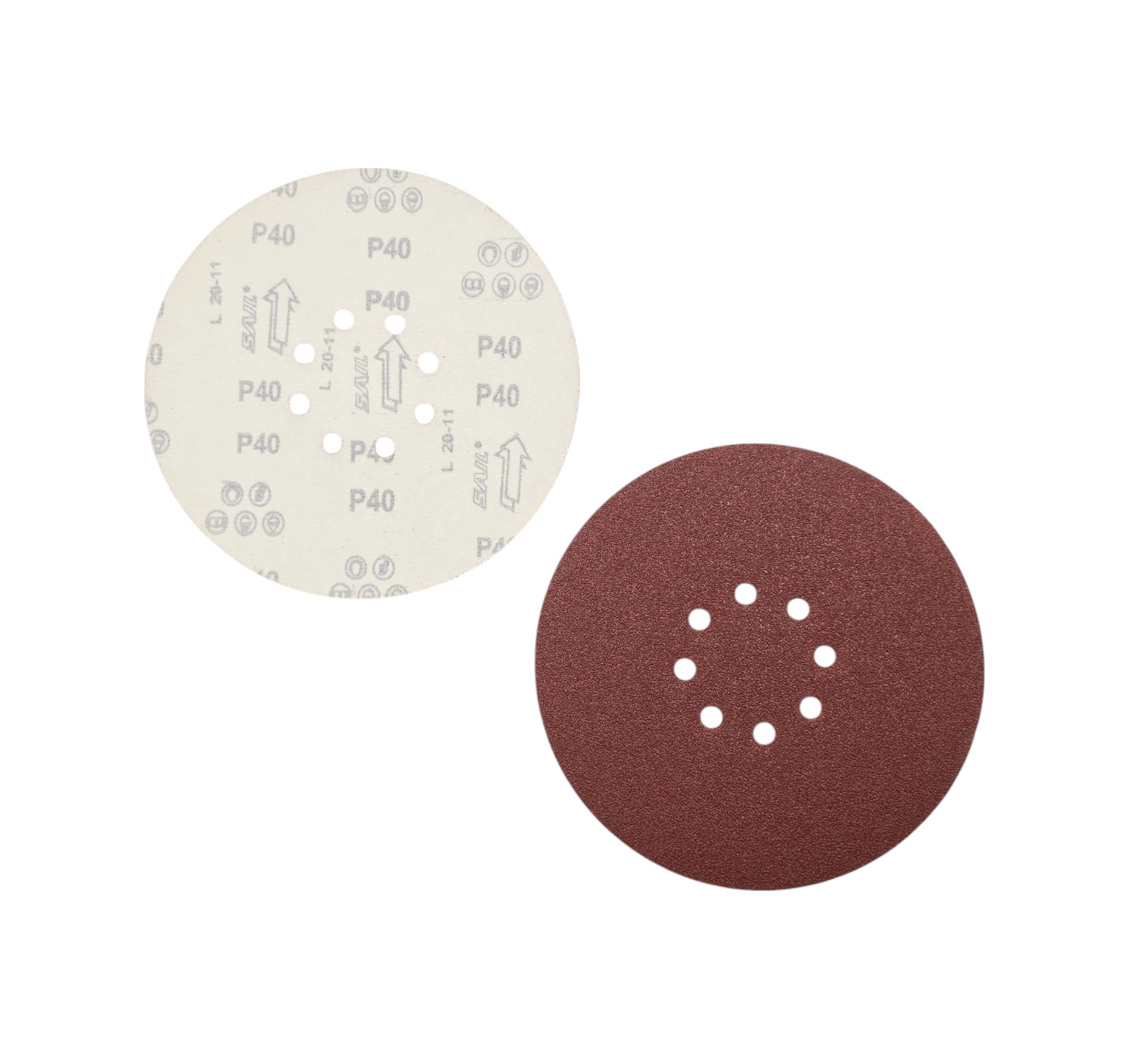 Fixonic Valiente Val15100 225mm P40 40 Kum Delikli Cırt Zımpara 100 Adet