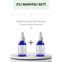 Yaşlanma Karşıtı Cilt Serumu Advanced Night Repair Onarıcı Gece Serumu İkili Set 20 Ml + 20 Ml