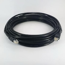 Cat6 Utp Siyah Patch Kablo 25 Metre 23 Awg