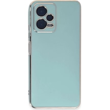 Newface Xiaomi Redmi Note 12 Pro 5g Kılıf Volet Silikon - Açık Yeşil
