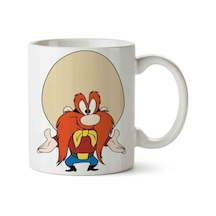 Yosemite Sam Porselen Kupa Bardak Beyaz