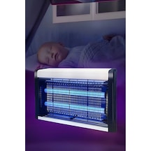 4w Elektrikli Uv Mor Mavi Işıklı Sessiz Sinek Kovucu Sivrisinek Öldürücü Lamba Kapan Cihaz