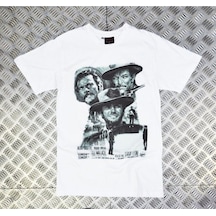 Stoned&Fame Iyi Kötü Çirkin Baskılı T-shirt Beyaz