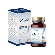 Cosvia Biotin 5000 Mcg 60 Tablet