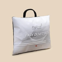 Papıllow Baby Duvet 90 Kaz Tüyü Yastık 35 45 Cm -%100 Kaz Tüyü %90 Gıdık Tüyü +%10 Sırt Tüyü Açık Kahverengi