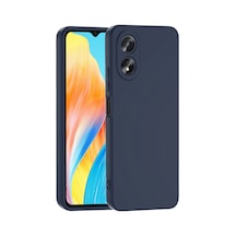Zore Oppo A38 Uyumlu Nvth Mara Lansman Kapak-lacivert